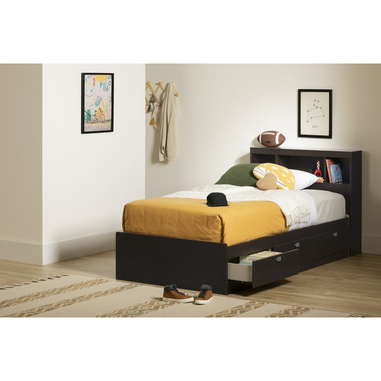 South shore bed frame with drawers discount
