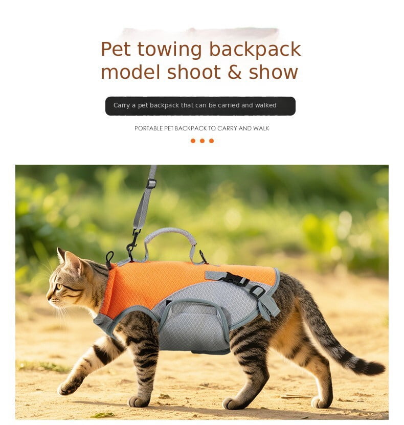 Pet Sling Carrier Bag Dog Puppy Cat Lift Harness Vest Travel Tote Shoulder Bag Pack Breathable Mesh Adjustabled Padded Strap Bag For Dogs Cats