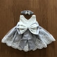 thumbnail image 3 of PENGXIANG Fille Robe Formelle Bustier Bowknot avec Bandeau, 3 of 4