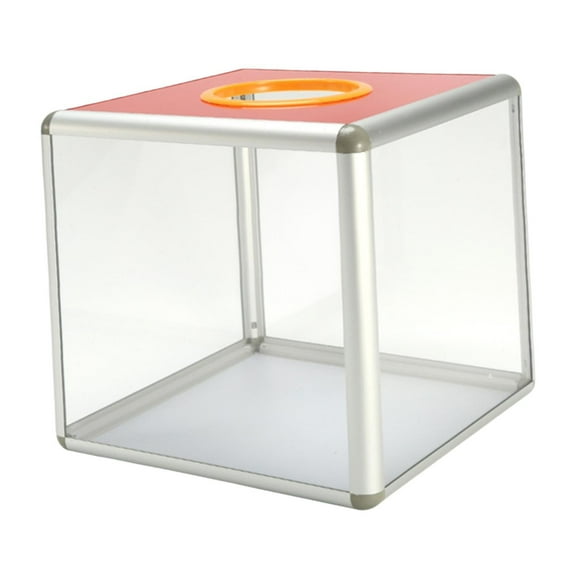 ZheElen Draw Box Lightweight Multi-scenario Fundraising Box for Large Gathering Home Transparent Large