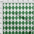 thumbnail image 3 of oneOone Polyester Spandex Green Fabric Check Argyle Sewing Craft Projects Fabric Prints By Yard 56 Inch Wide, 3 of 4