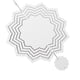 thumbnail image 3 of Adorno de árbol blanco, carillón de viento blanco simple carillón de viento blanco confiable y duradero Jadeshay A, 3 of 8