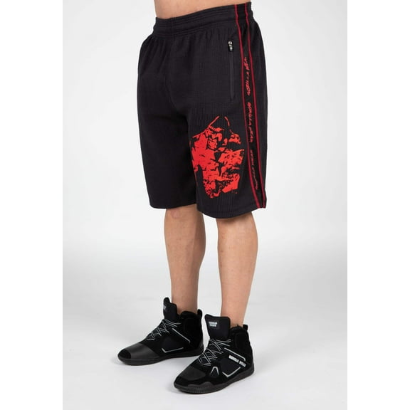 Buffalo Old School Shorts - Black/Red