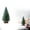 B, variant on Balsam Hill Christmas Trees,Mini Artificial Xmas Tree For Christmas Decoration Christmas Tree Miniature Table Decor Tree With Wooden Base Bottle Brush Tree For Home Christmas Decor Diy (1.96*3.93 In)