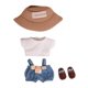 thumbnail image 3 of Ropa De Muñeca De Felpa De 15 Cm, Regalos Para Niñas, Ropa De Muñeca Para Niña, Muñeca Colgante, Zapatos De Oso Feliz, 3 of 8