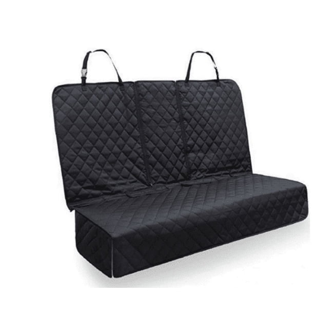 Funda para asiento trasero de coche para perros, mascotas, protector impermeable para asiento de banco, antideslizante, se adapta al reposabrazos medio para la mayoría de coches, camiones, S