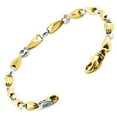 thumbnail image 2 of Pompeii Men's Seed with Mariner Link 14k Gold (24gram) or Platinum (39gram) 4mm Bracelet, 2 of 5