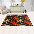 thumbnail image 3 of Hawaiian Palm Tree Area Rugs Colorful Large Non-Slip Floor Mat Decorative Carpets Doormat for Kitchen Living Dining Dorm Playing Room Bedroom 60 x 39inch, 3 of 7
