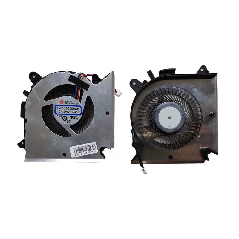 nuine Laptop Cooler CPU GPU Cooling Fan For MSI GF63 MS-16R1 16R2 16R3 16R4 16R5