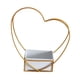 thumbnail image 3 of Cesta de flores en forma de corazón Diseño simple Regalo ideal único Geométrico moderno para 32CMX15CMX11CM, 3 of 9