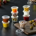 thumbnail image 6 of Pantry Value Oz Condiment Containers Small Plastic Containers with Lids, 100-Pack, 6 of 6