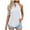 White, variant on XFLWAM Halter Tank Tops for Women Summer Tops Keyhole Sleeveless Shirts Solid Color Loose Fit Blouse