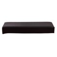 thumbnail image 1 of Housse de Banc Extensible Élégante Rectangulaire - Gris, 1 of 9