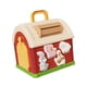 thumbnail image 2 of Caja Clasificadora de Formas de Cubo de Actividades Juguete de Aprendizaje de Emparejamiento de Animales de Granja Juguete Sensorial Fino, 2 of 9