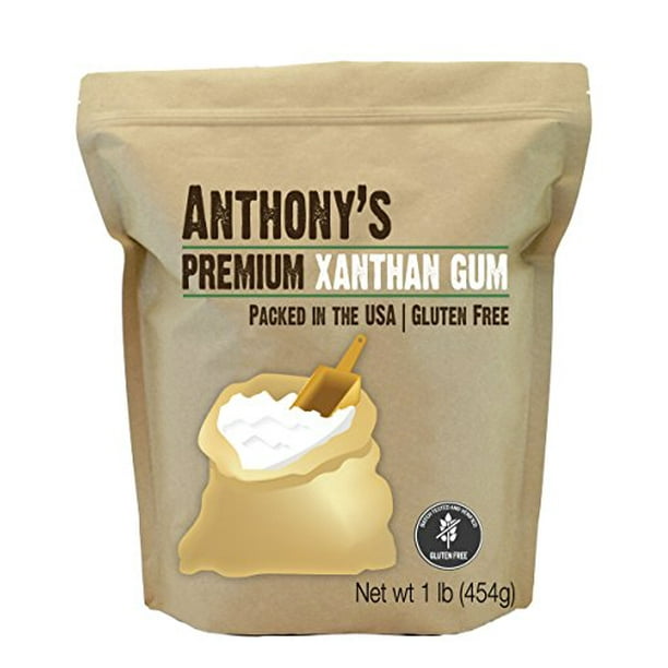 Anthony's Xanthan Gum, 1 lb, Batch Tested Gluten Free, Keto Friendly, Product of USA Walmart
