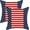 4th 05, variant on 4th of July Pillow Covers 16x16 Independence Day Memorial Day Outdoor Decor Throw Pillows for Couch American Flag Patriotic Star and Stripes Pillowcase Decorative Cushion Case for Sofa Set of 2