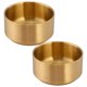 thumbnail image 1 of Pack of 2 Stainless Steel Rice Bowls with Easy Cleaning Surfaces Double Wall Tableware for Daily Home Use silver, 1 of 4