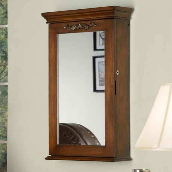 Wildon Home Morris Wall Mounted Jewelry Armoire