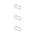 thumbnail image 4 of Bearachild Perchero de PVC, estante de almacenamiento, adhesivo portátil, sin clavos, para baño, balcón, abrazaderas, soporte organizador, Type1 NO1, 4 of 6