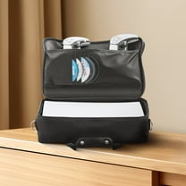 Durable PS5 Slim Carrying Case - Waterproof Playstation 5 Travel Bag for Console & Accessories, Nylon Shell