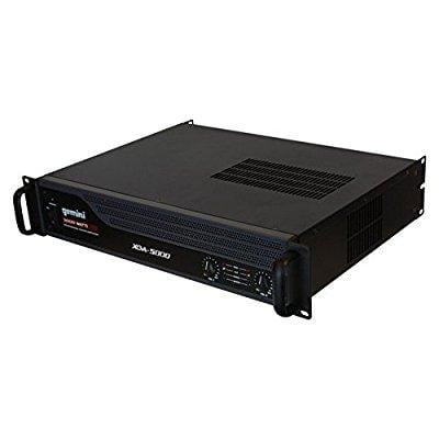 Gemini XGA Series XGA-5000 Professional Quality PA System DJ Equipment Power Amplifier with 5000 Watt Instant Peak