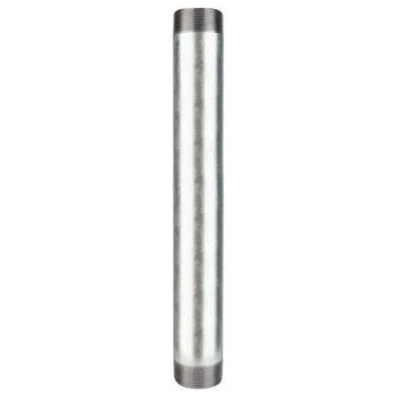 STZ 501350 1/8 x 5 In. Galvanized Pipe Nipple - Quantity 10