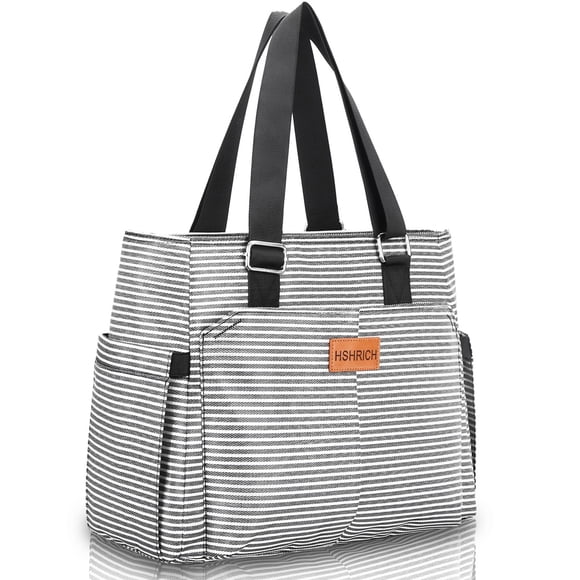 Bolsa de almuerzo HSHRICH, grande, 12 L, aislante, a prueba de fugas