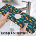 thumbnail image 6 of Kdxio Colorful Dinosaur Pattern Non-Slip Diatom Mud Faucet Drain Pad,Self Absorbent Mat for Kitchen Sink for Variety Kitchen & Bathroom Countertops, 6 of 7