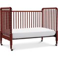 DaVinci Jenny Lind 3in1 Convertible Crib in Rich Cherry, Removable
