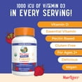thumbnail image 4 of (2 pack) MaryRuth Organics Vitamin D3 Gummies Strawberry Vegan Ages 2+ 60 Count, 4 of 11