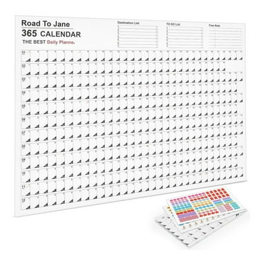 MUSUPER 2023 Wall Calendar Wall Large Annual Yearly Planner 12 Month Horizontal Calendar