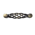thumbnail image 2 of Utopia Alley Aire Pull Handle - Decorative Cabinet Drop Pull Handles- Vintage Cabinet Hardware with Hand Finished Antique Brass - Metal Drawer Pull Handle, 3.8" Center to Center, 2 of 8