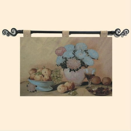 Home Fleur De Lis - Fleur De Lis Living Exquisite Hanging Wall Picture Fruit Tapestry