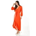 thumbnail image 2 of Vestido escote moño Roman Fashion /Juvenil, 1054 (Naranja) naranja CH, 2 of 5
