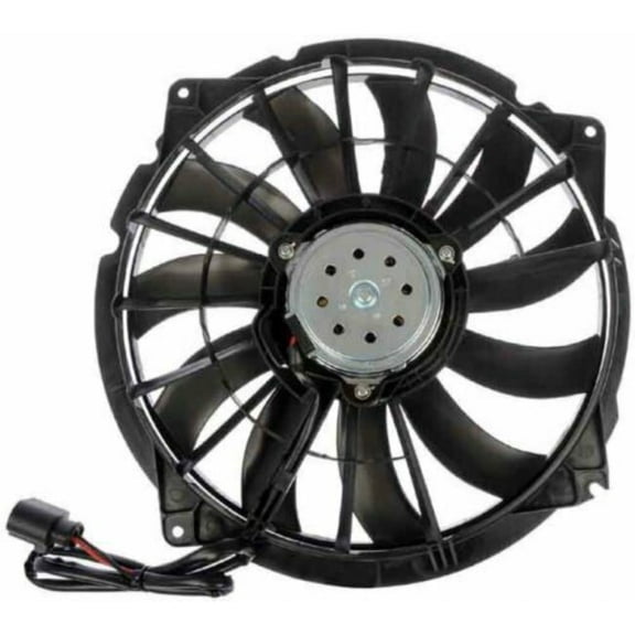 For Audi S4 2003 2004 2005 Driver Side Radiator Cooling Fan/Motor Assembly | 4.2L | AU3117102 | 8E0959455P