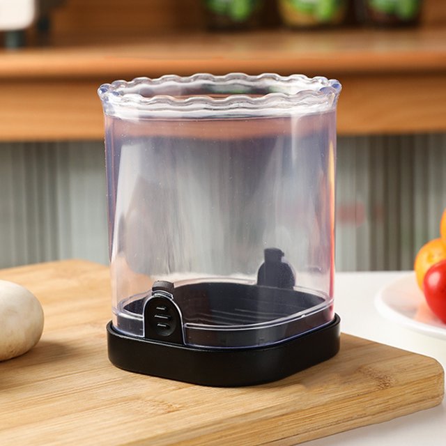 TIMIFIS Tasse à Trancher en Acier Inoxydable Tasse à Trancher Fraise Banane Œufs Kiwi Coupe-Fruits et Légumes avec Récipient de Rangement Gadgets de Cuisine Gadgets de Cuisine
