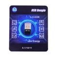 thumbnail image 3 of Adaptador Bluetooth USB sin retrasos, conector chapado en oro, transmisor y receptor de Bluetooth 5.3 para PC con Windows 8.1 10 11, 3 of 15