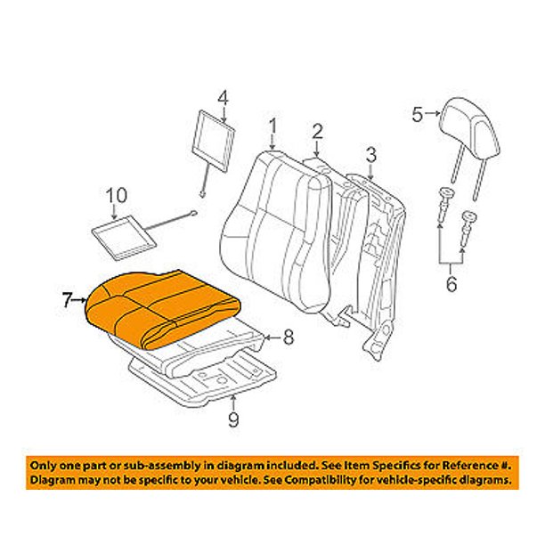 Jeep CHRYSLER OEM 2016 Grand Cherokee Front SeatSeat Cover Left