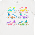 thumbnail image 4 of Inktastic Colorful Bicycles Boys or Girls Toddler T-Shirt, 4 of 5