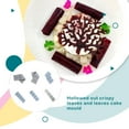 thumbnail image 3 of Molde de silicona para galletas de hoja de Sugarcraft, molde para Fondant, herramienta de decoración, herramientas de hojas de Chocolate para Herramientas y accesorios para hornear Azul tipo 5 Injueey HA074852-05, 3 of 6