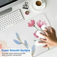thumbnail image 4 of Big Gaming Mouse Pad with Beautiful Flowers Anime Design - XL Desk Mat, Laptop Keyboard Mat with Stitched Edges - Ideal Women's Office Decor & Desk Accessories - 31.5x11.8 inches, 4 of 7