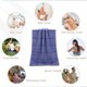thumbnail image 5 of Juego de toallas, toallas de mano de baño de algodón duraderas para hotel, spa, salón y gimnasio, 33*73 cm, 5 of 5