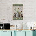 thumbnail image 4 of Today I Choose to Be Happy Flower 8x12 Inch Decorative Metal Sign&nbsp;– Motivational Floral with Uplifting Quote for Home Office or Living Room Wall, Positive Accent for Any Space, 4 of 8