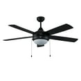 thumbnail image 6 of Trans Globe Lighting F-1020 Cappleman 52" 5 Blade Indoor Ceiling Fan - Black, 6 of 7
