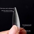 thumbnail image 3 of Semi-frosted full nail patch, 240pcs fake nail patch, 3 of 5