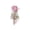9#C, variant on Utoimkio Artificial Faux Hanging Plants Flowers Vines for Outdoor Outside Summer Decoration,29.5 inch Fake Silk Flower for Front Porch Balcony - Hot Pink