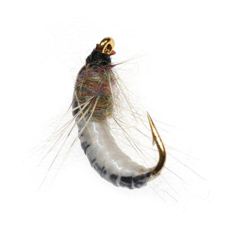 Realistic Nymph Scud Fly For Trout Fishing Nymphing Artificial Insect Bait  Lure 