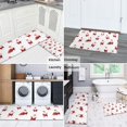 thumbnail image 5 of White Christmas Santa Pattern Kitchen Rugs Sets Of 2,Anti Fatigue Kitchen Mat Rugs Non Slip Washable,Decorative Kitchen Floor Mats for Kitchen,Sink,Laundry,17"x30"+17"x47", 5 of 7