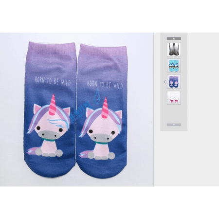 

Kids Children s 3D Cartoon Animal 3D Print Casual Cute Socks Low Cut Funny Ankle Lovely Short Socks
