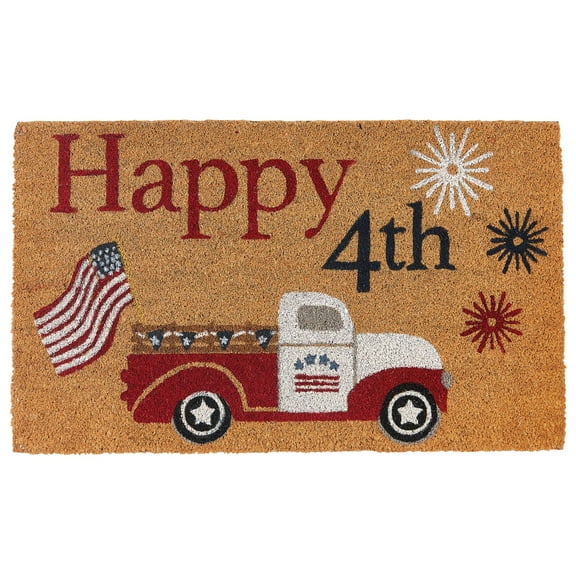 Park Designs Star Spangled Truck Doormat